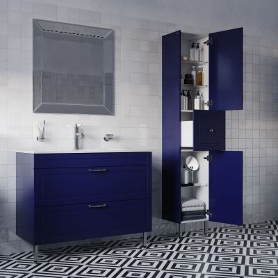 Пенал напольный, 36 см, синий, Oxford, IDDIS, OXF36N0i97