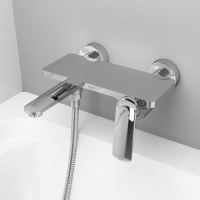 Смеситель для ванны с полочкой, Dash, IDDIS, DASSB00i02WA