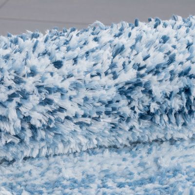 Коврик для ванной комнаты синего цвета, 50*80 см, микрофибра, B01M580i12, IDDIS
