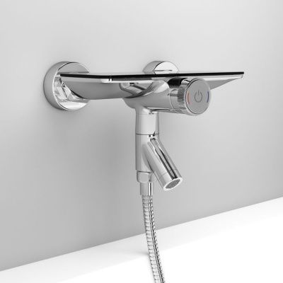 Смеситель для ванны с управлением Push Control, хром, Shelfy IDDIS, SHESBBTi02WA