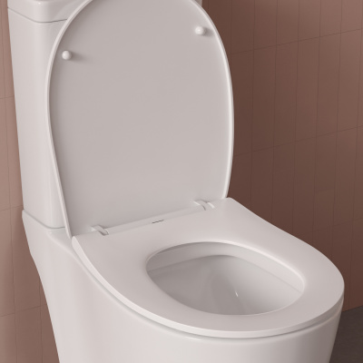 Сиденье из полипропилена, 009, Soft Close, Easy Fix, IDDIS, 009PPSEi31