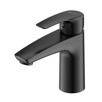 Смеситель для умывальника, черный матовый, Ray, Iddis, RAYBL00i01