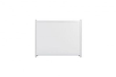 Экран торцевой раздвижной CETUS Best белый  0,7 м, KUPw70
