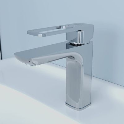 Смеситель для умывальника, хром, Slide, IDDIS, SLISB00i01