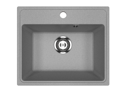 Мойка кухонная из искусственного камня CETUS С-490-003 серая