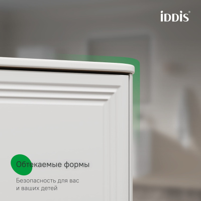 Тумба с умывальником, подвесная, 100 см, белый, Oxford Neo, IDDIS, OXN10W0i95K