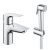 Смеситель для раковины GROHE BauEdge с гигиеническим душем, хром, размер S (23757001)