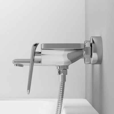 Смеситель для ванны с полочкой, Dash, IDDIS, DASSB00i02WA