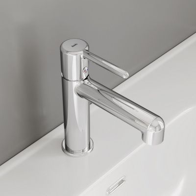 Cмеситель для умывальника, хром, Aiger, IDDIS, AIGSB00i01