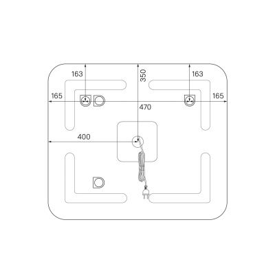 Зеркало Edifice 80, IDDIS