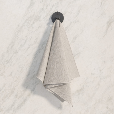 Крючок одинарный, черный матовый, сплав металлов, Sena, IDDIS, SENSB01i41