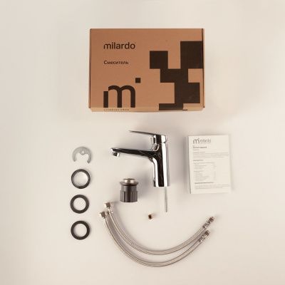 Смеситель для умывальника, Niagara, Milardo, NIASB00M01