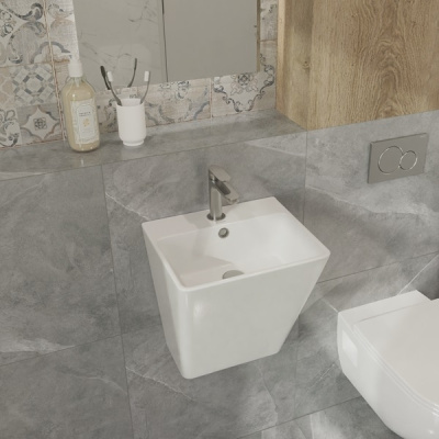 Подвесной умывальник-моноблок Ома, арт.OM39, Valleri