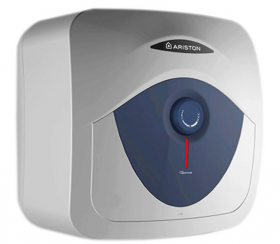 Настенный накопительный электрический водонагреватель с установкой под  раковиной ARISTON  ABS BLU EVO RS 10U