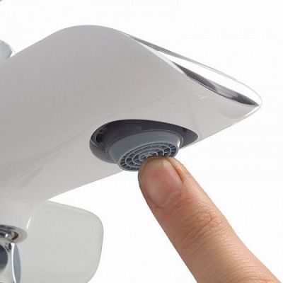 Смеситель для ванны, белый/хром, Calipso, IDDIS, CALSB00i02WA