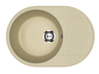 Мойка кухонная из искусственного камня CETUS С-610-002 бежевая