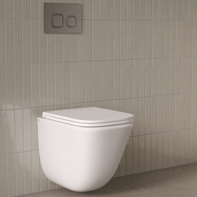 Унитаз подвесной безободковый c системой смыва Торнадо, Torr Q, IDDIS, TOQFDSEi25