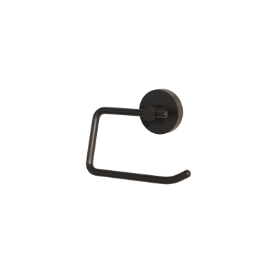 Держатель для туалетной бумаги без крышки, черный матовый, сплав металлов, Sena, IDDIS, SENSB00i43