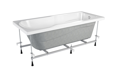 Ванна акриловая МЕТАКАМ ITALY 140*70 на ножках, IT140