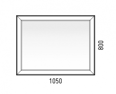 Зеркало КЛАССИКА 80 /105, COROZO
