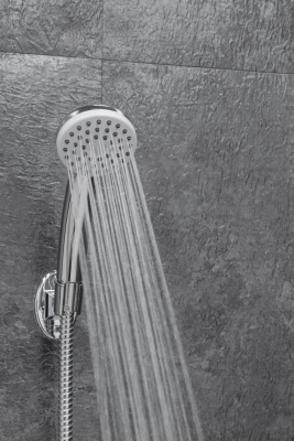 Душевой гарнитур с держателем, хром, 1M, CETUS, CSCR193150