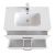 Тумба с умывальником, подвесная, 80 см, белая, Brick, IDDIS, BRI80W0i95K