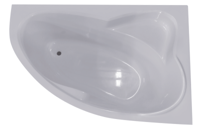 Ванна ассиметричная VentoSpa NIKA 170*115 левая