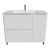 Тумба с умывальником, напольная, 100 см, белая, Edifice, IDDIS, EDI10WFi95K Тумба с умывальником, напольная, 100 см, белая, Edifice, IDDIS, EDI10WFi95K