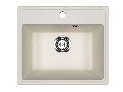 Мойка кухонная из искусственного камня CETUS С-490-001 белая