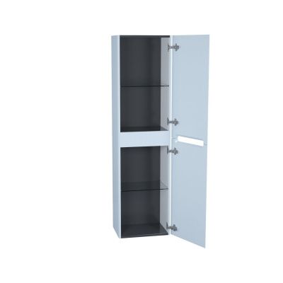 Пенал подвесной, 40 см, голубой, Edifice, IDDIS, EDI40B0i97