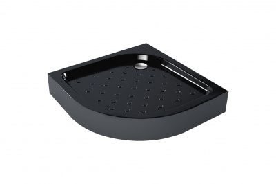 Душевая кабина Classic Black 1/4 круга 900*900*2010( прозр. стекло/ черн. профиль) CLSN900BL