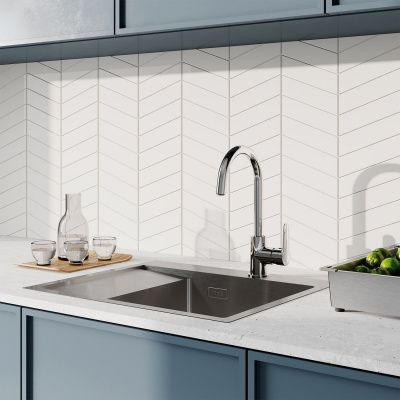 Смеситель для кухни, хром, Cuba, IDDIS, CUBSBJ0i05 