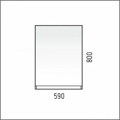 Зеркало-шкаф СЭНДИ 60, COROZO