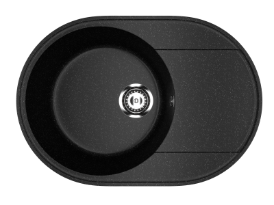 Мойка кухонная из искусственного камня CETUS С-610-004 черная