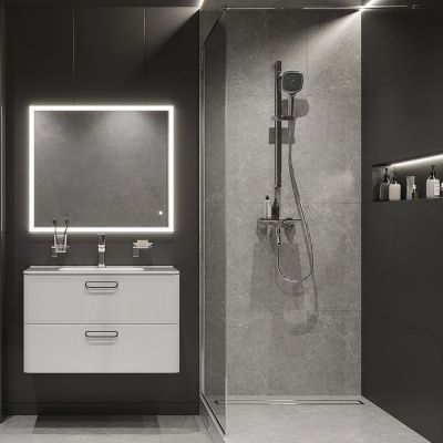 Смеситель для ванны с управлением Push Control, хром, Shelfy IDDIS, SHESBBTi02WA