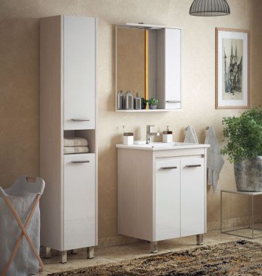 Зеркало-шкаф ЛОРЕНА ЛАЙН 65С, C509048, CETUS