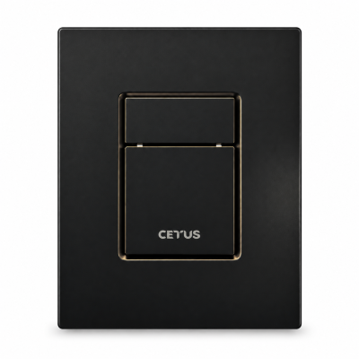 Клавиша смыва, 904 Black, CETUS, 904BLCS
