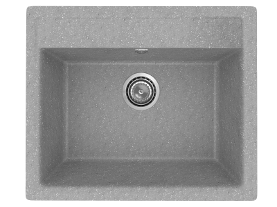 Мойка кухонная из искусственного камня, врезная CETUS С-565-003 серая