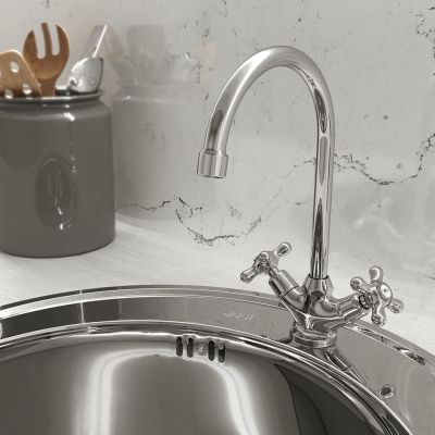 Смеситель для кухни, Jeals, IDDIS, 59000T4C+W04