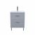 Тумба с умывальником, напольная, 60 см, светло-серый, Oxford, IDDIS, OXF60L0i95K
