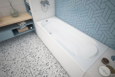 Ванна акриловая МЕТАКАМ Grace 160*70 на ножках