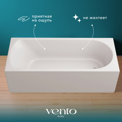 Ванна акриловая DIONA  VENTO Italy 180х80 DI180.080
