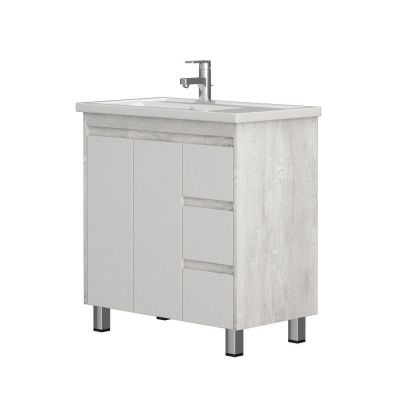 Тумба ОСТИН 80 Z3" пайн/белый, Cetus