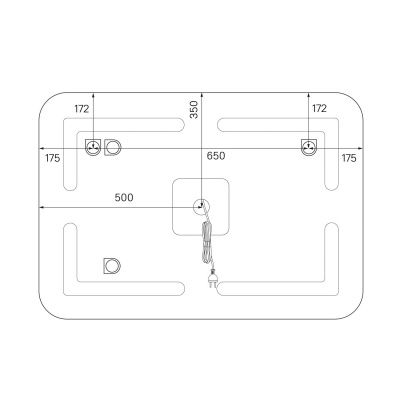 Зеркало Edifice 100, IDDIS