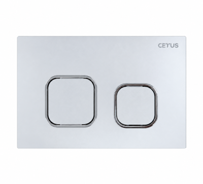 Клавиша смыва, 05 Silver (серебро), CETUS, 05SLCS