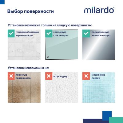 Мыльница, проволока стальная, черный матовый, матовое стекло, Easy, Milardo, EASBWSGM42