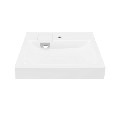 Раковина из литьевого мрамора на стиральную машину Paola SIENA 500