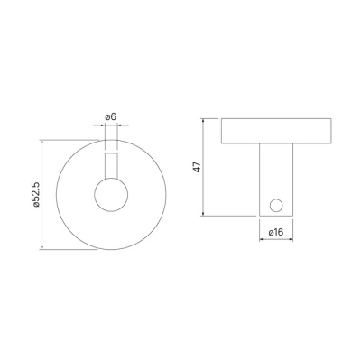 Крючок одинарный, сплав металлов, Sena, IDDIS, SENSS10i41