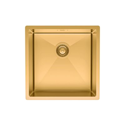 Мойка универсального монтажа, матовое золото, Edifice, IDDIS, EDI44B0i77