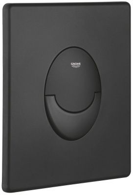 Накладная панель смыва для унитаза GROHE Skate Air, вертикальная, черный матовый (38505KF0)
